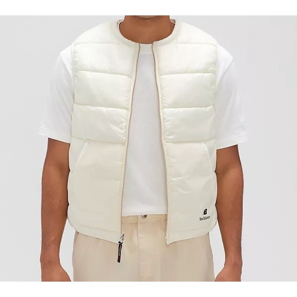 NEW BALANCE Made In The USA Puffer Vest Sz 2XL Zip NEW Retail $375 MV53540 CAU